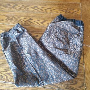 Emiliano Rinaldi leopard jogger pants